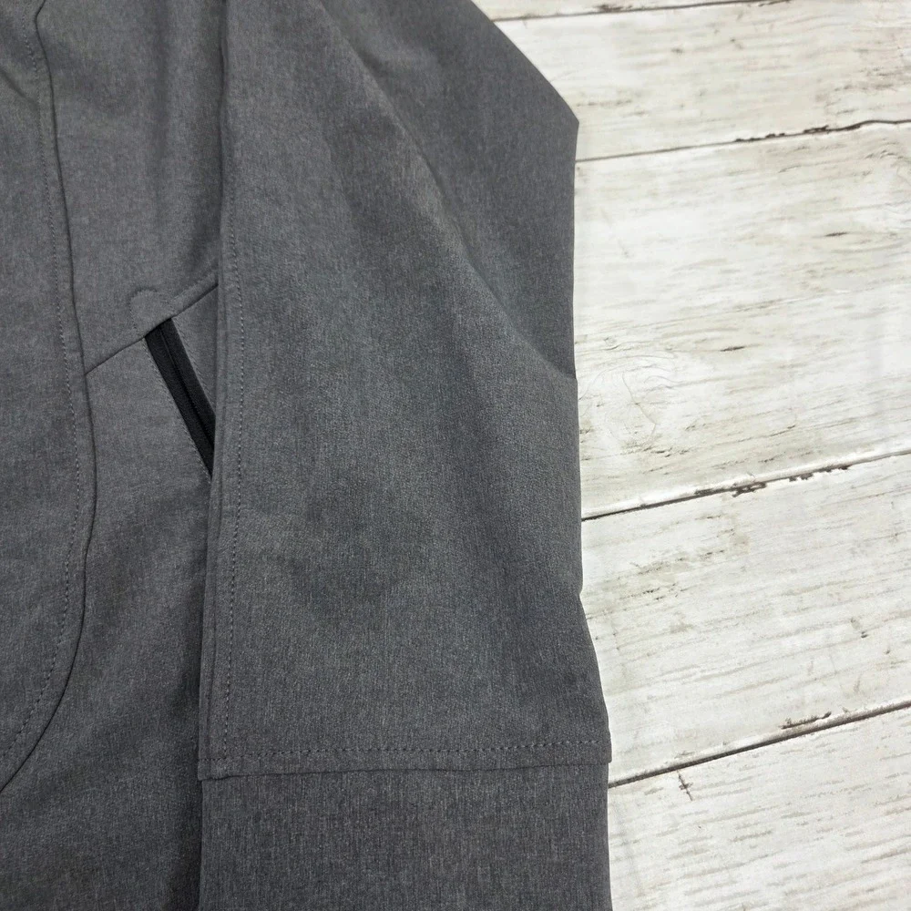 The North Face Jacket Women L Grey WindWall Softshell PulteGroup Full‎ Zip